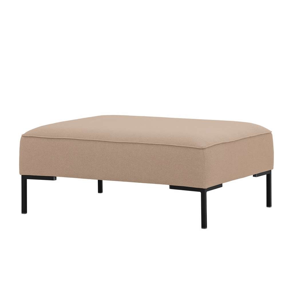 home24 Polsterhocker Ampio Webstoff