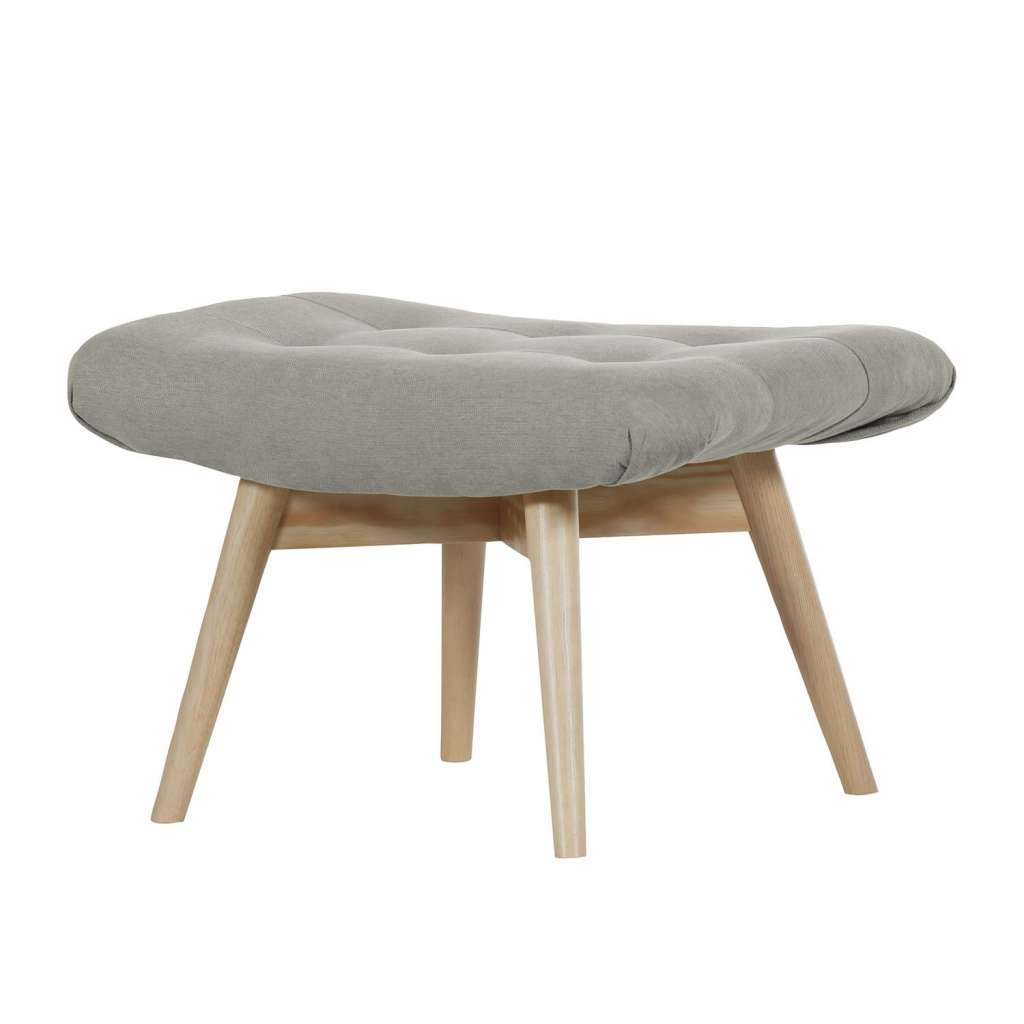 home24 Polsterhocker Tias Webstoff