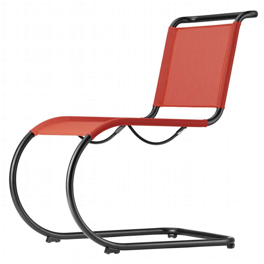 Thonet - S 533 N All Seasons - graugrün - Netzgewebe kupfer - outdoor