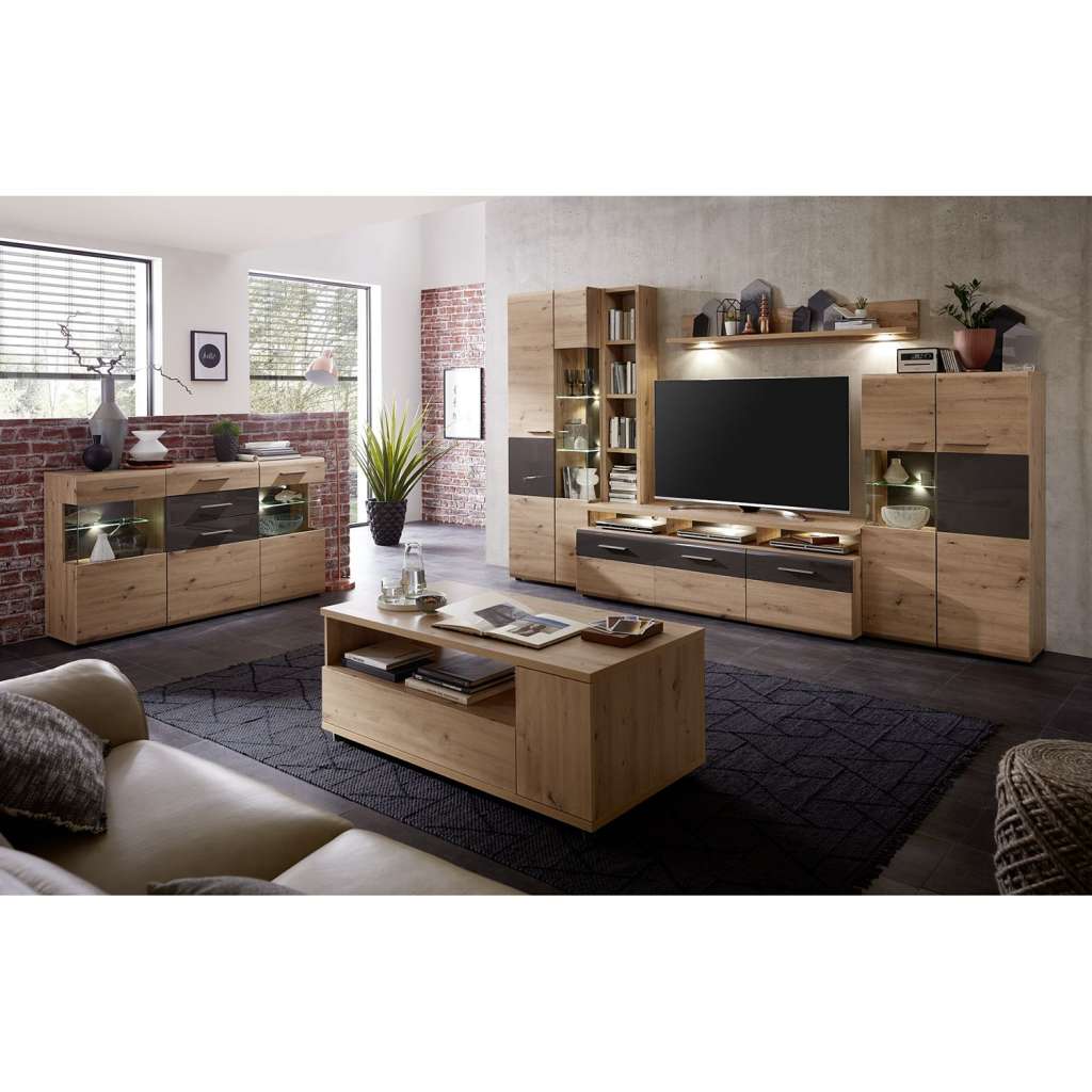 home24 Vitrinenschrank Soldeu II