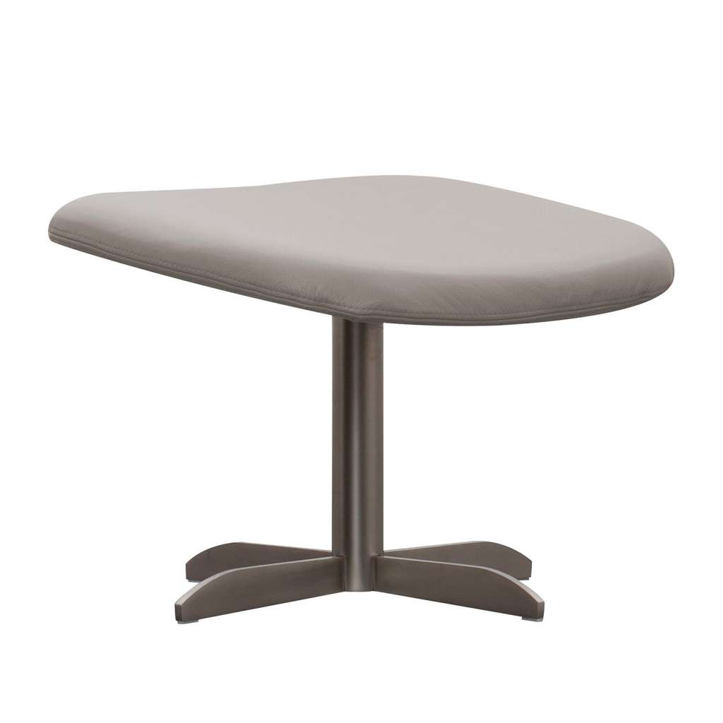 home24 Polsterhocker Houston Echtleder