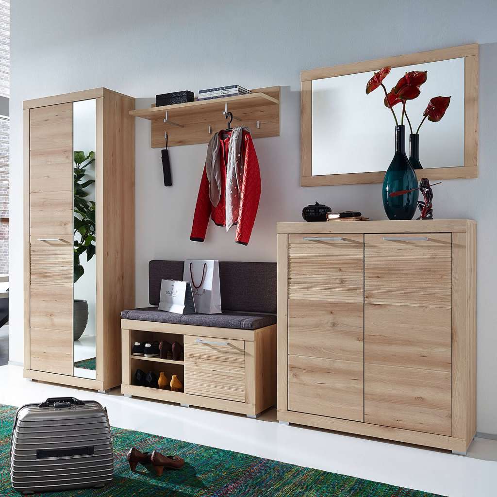 home24 Garderobenset Taledos II (6-teilig)