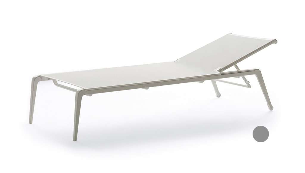 Fast - Ushuaia Liege  - taupe - Bezug ecru - outdoor