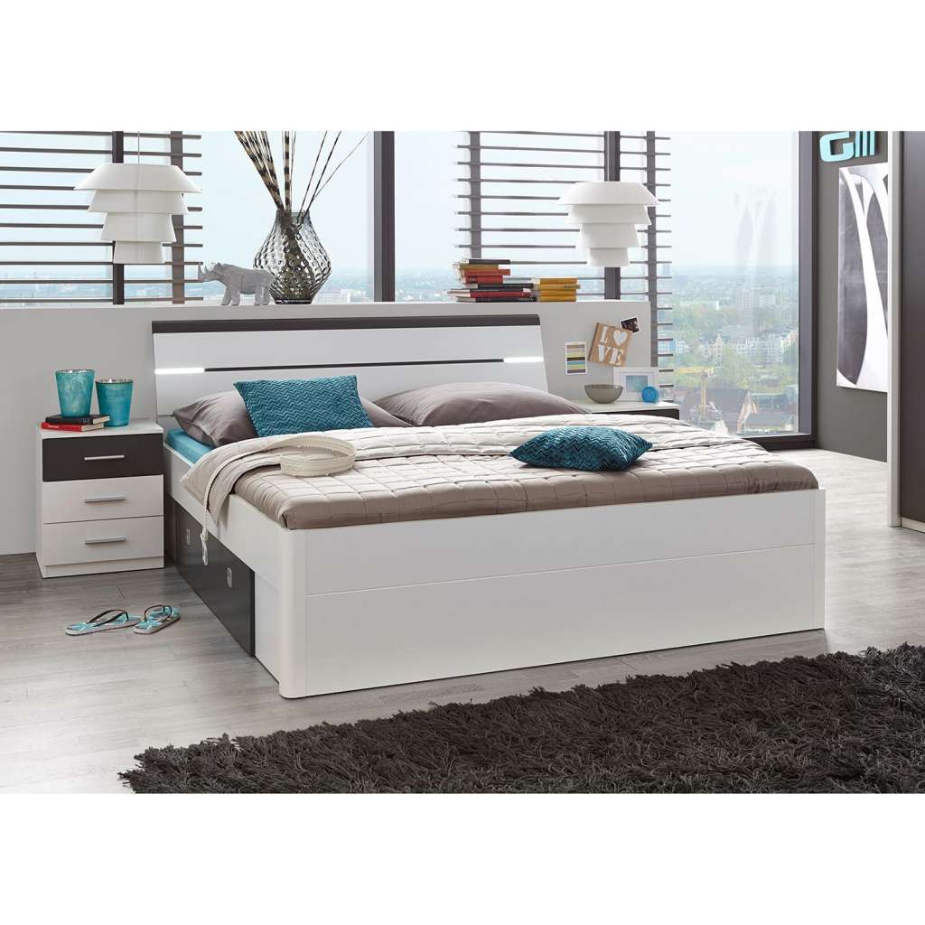 home24 Bettanlage Veneta (3-teilig)