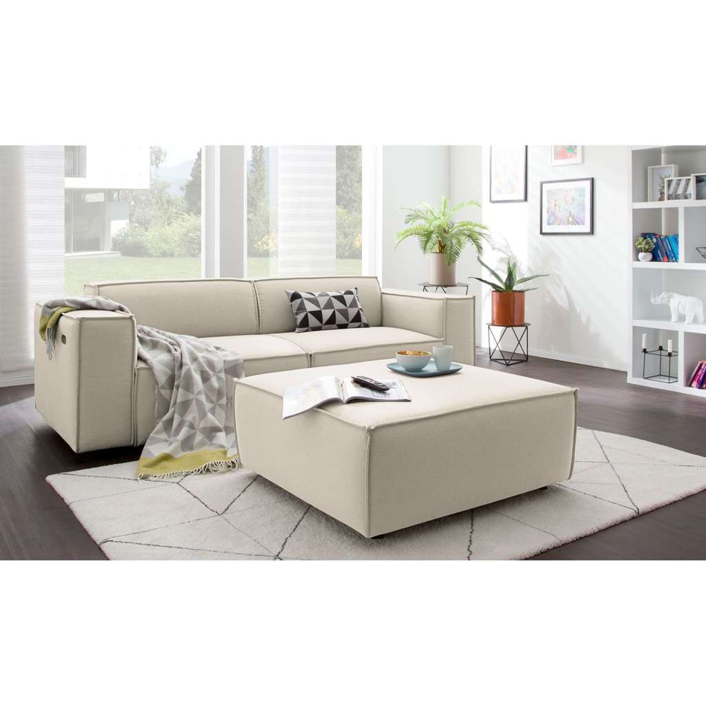 home24 Polsterhocker Kinx II
