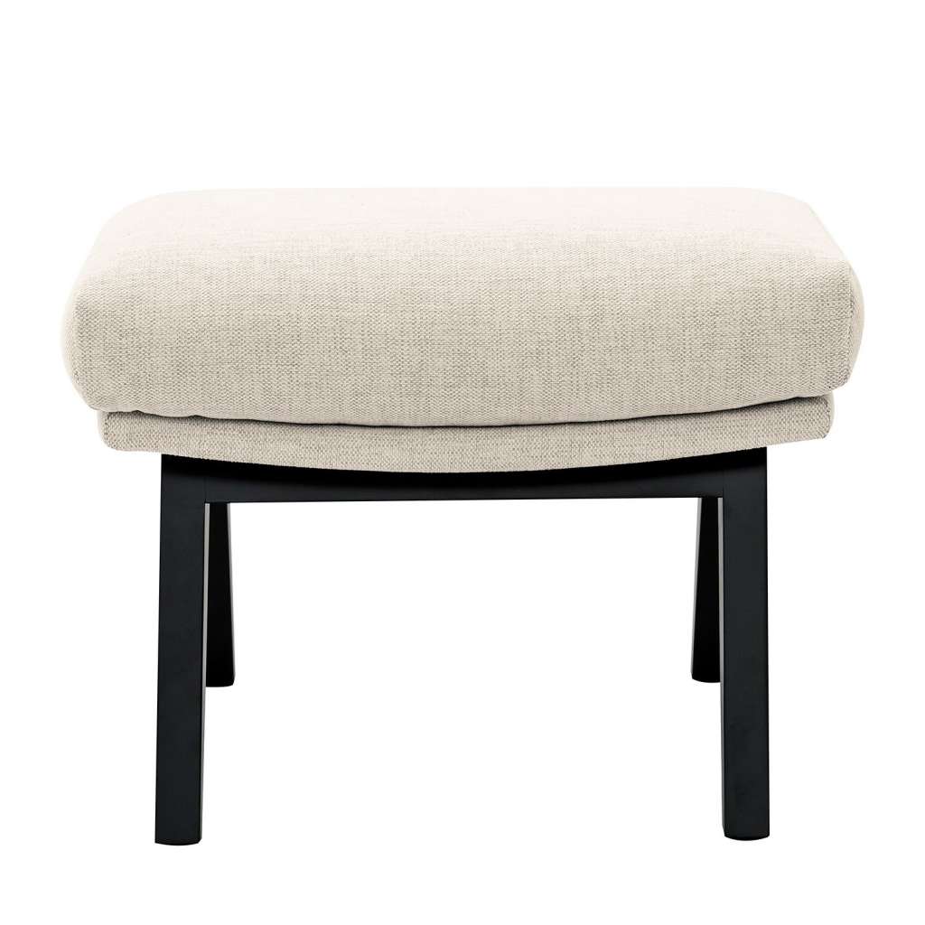 home24 Polsterhocker Garbo I Webstoff