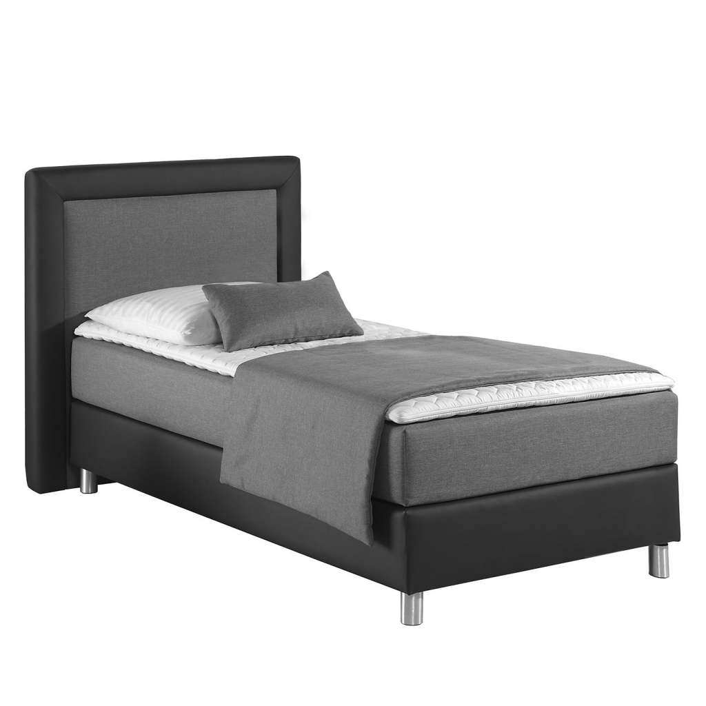 home24 Boxspringbett Vimmerby Kunstleder