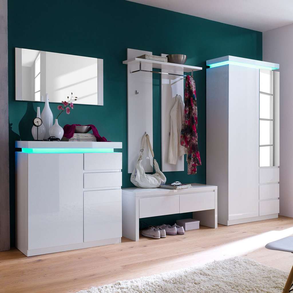 home24 Garderobenset Emblaze (5-teilig)