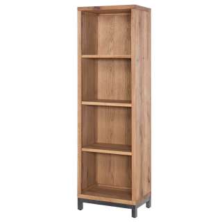 Regal 60 x 40 x 190 cm Eiche Massivholz
