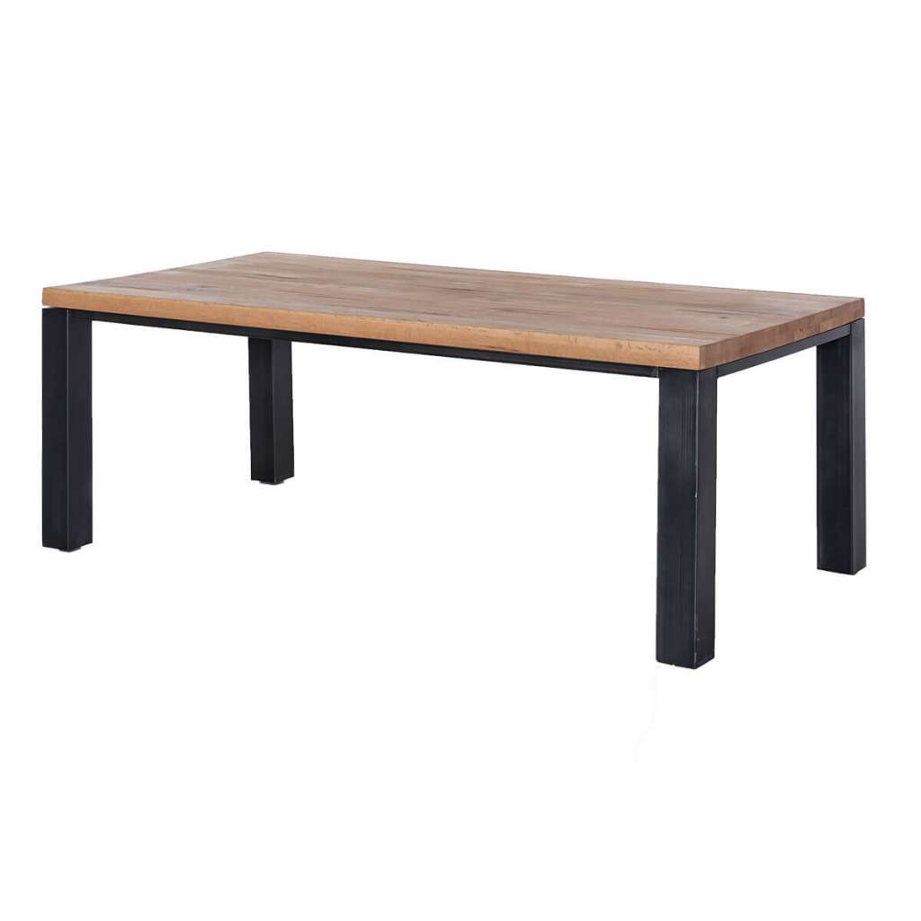 Esstisch 200 x 100 x 77 cm Eiche Massivholz
