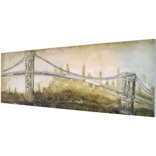 3D Bild Brooklyn Bridge Wandbild 160 x 55 cm