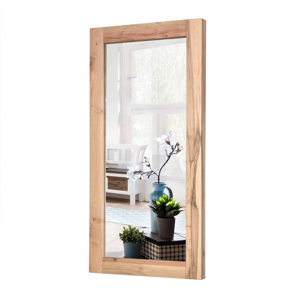 Wandspiegel Eiche Massiv 50 x 100 cm