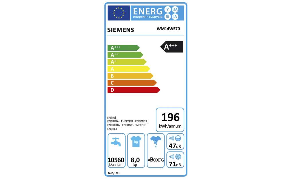 SIEMENS Waschvollautomat  WM 14 W570 ¦ weiß ¦ Kunststoff, Glas , Metall-lackiert ¦ Maße (cm): B: 59,8 H: 84,5 T: 59 Elektrogeräte > Waschmaschinen - Höffner