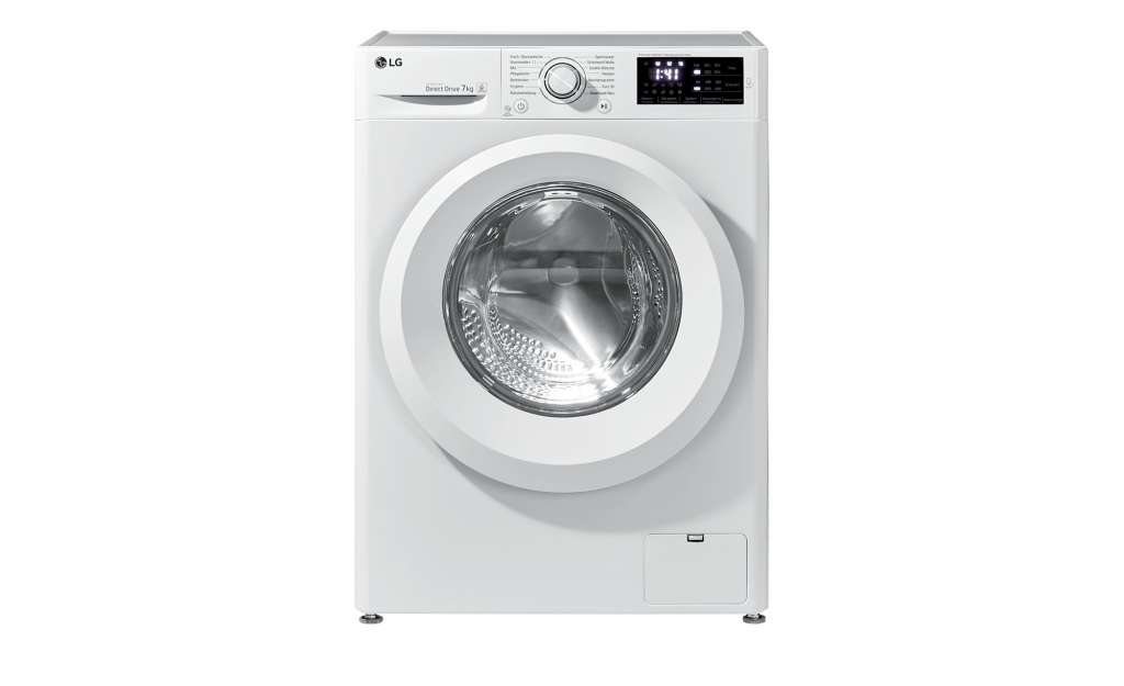 LG Electronics Waschvollautomat  F 14WM 7LN0 ¦ weiß ¦ Kunststoff, Glas , Metall-lackiert ¦ Maße (cm): B: 60 H: 85 T: 56 Elektrogeräte > Waschmaschinen - Höffner