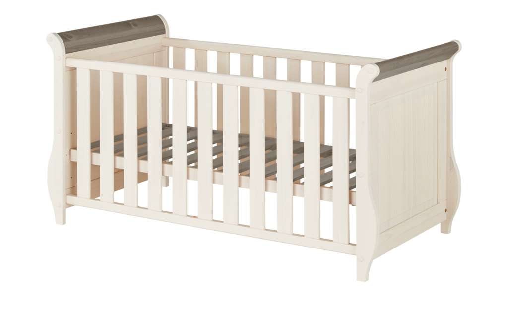 Kinderbett  Bornholm ¦ weiß ¦ Maße (cm): B: 75 H: 84 Baby > Babymöbel > Babybetten - Höffner