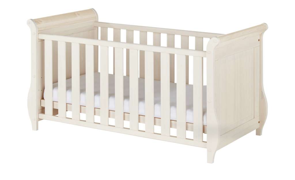 Kinderbett  Bornholm ¦ weiß ¦ Maße (cm): B: 75 H: 84 Baby > Babymöbel > Babybetten - Höffner