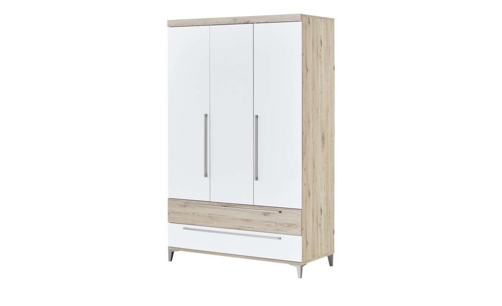 PAIDI Kleiderschrank  Remo ¦ holzfarben ¦ Maße (cm): B: 123,5 H: 199 T: 55,9 Baby > Babymöbel > Babykleiderschränke - Höffner