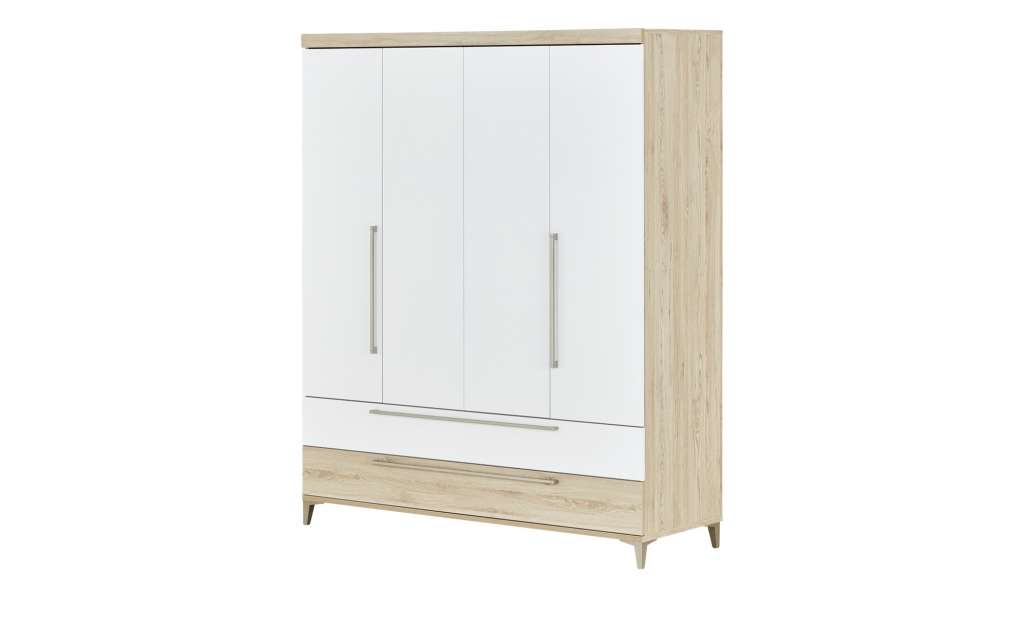 PAIDI Kleiderschrank  Remo ¦ holzfarben ¦ Maße (cm): B: 164 H: 199 T: 55,9 Baby > Babymöbel > Babykleiderschränke - Höffner