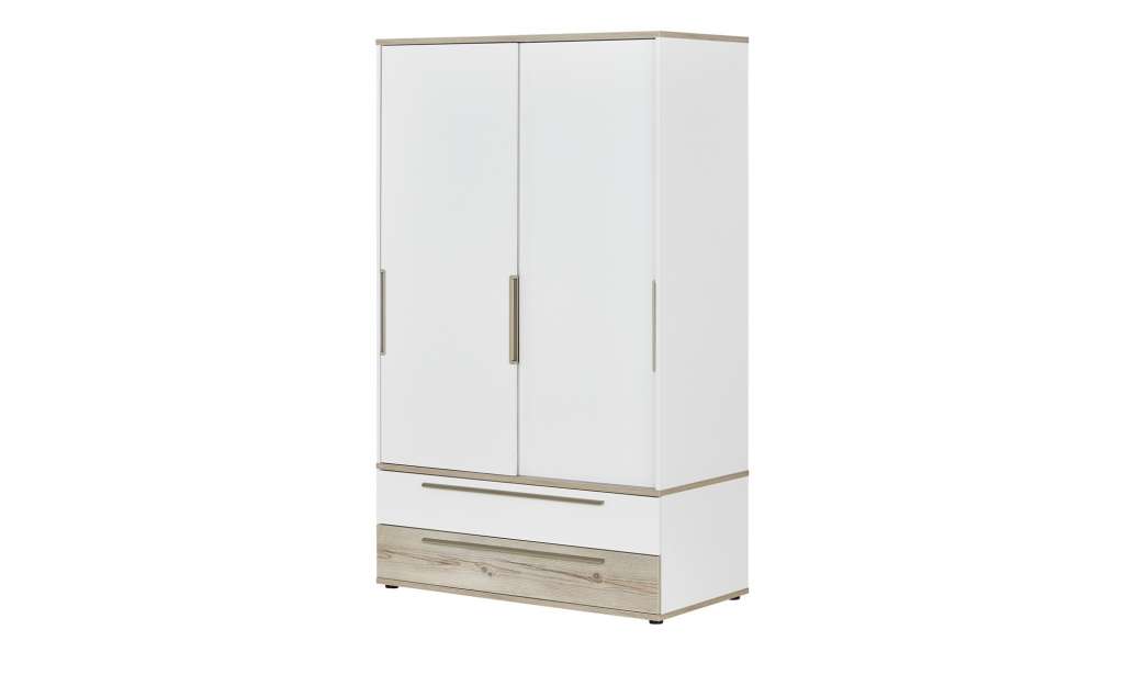 PAIDI Kleiderschrank  Carlo ¦ weiß ¦ Maße (cm): B: 123,5 H: 206,8 T: 62 Baby > Babymöbel > Babykleiderschränke - Höffner