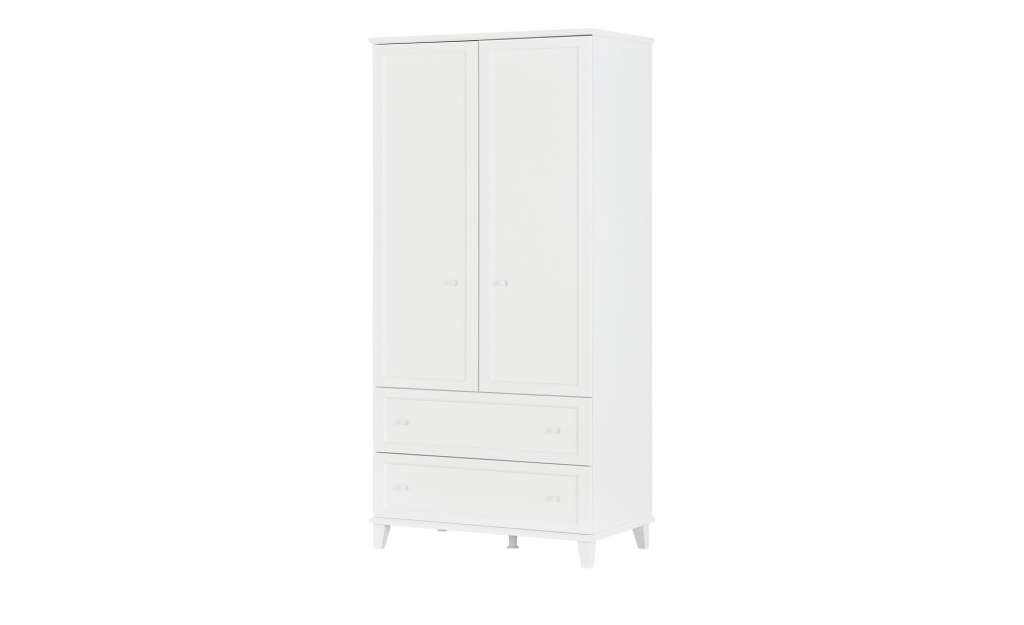 PAIDI Kleiderschrank 2-türig  Sophia ¦ weiß ¦ Maße (cm): B: 96,9 H: 200,1 T: 56,6 Baby > Babymöbel > Babykleiderschränke - Höffner