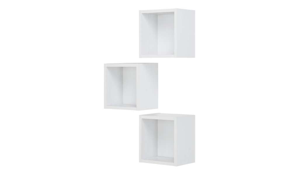 Hängeregal 3er-Set  Winny ¦ weiß ¦ Maße (cm): B: 29 H: 29 T: 20 Baby > Babymöbel > Babyregale - Höffner