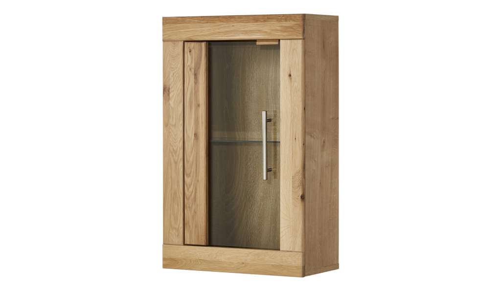 Bad-Hängeschrank  Oslo ¦ holzfarben ¦ Maße (cm): B: 42 H: 68 T: 21 Schränke > Badschränke > Bad-Hochschränke - Höffner