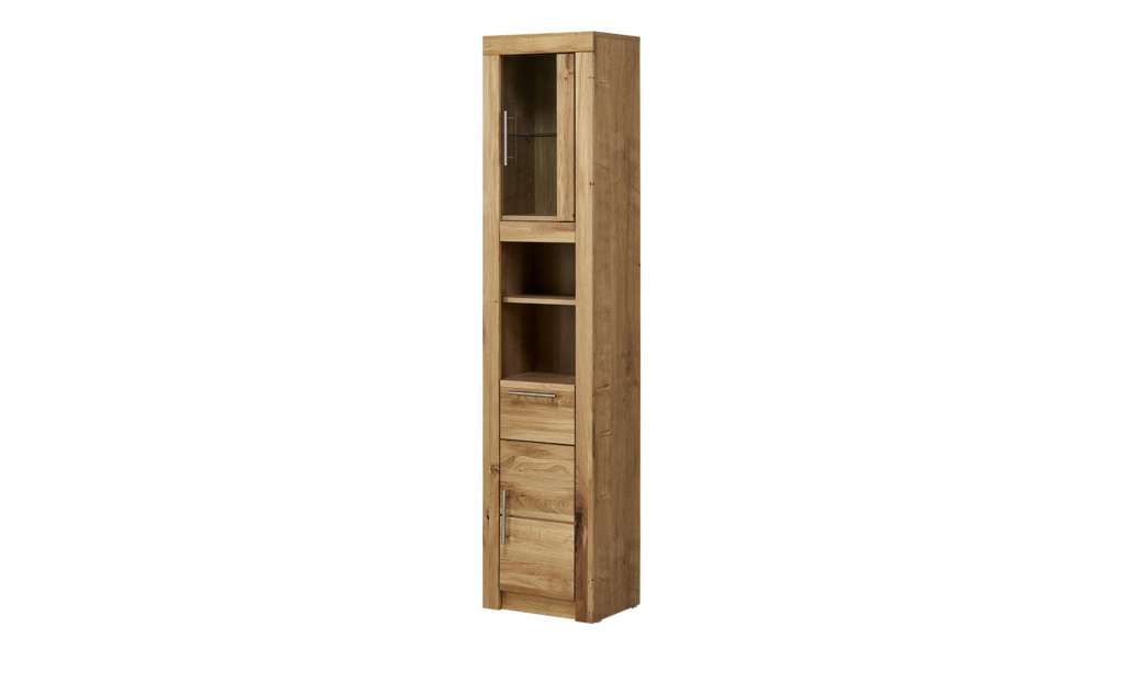 Bad-Hochschrank  Oslo ¦ holzfarben ¦ Maße (cm): B: 42 H: 188 T: 32 Schränke > Badschränke > Bad-Hochschränke - Höffner