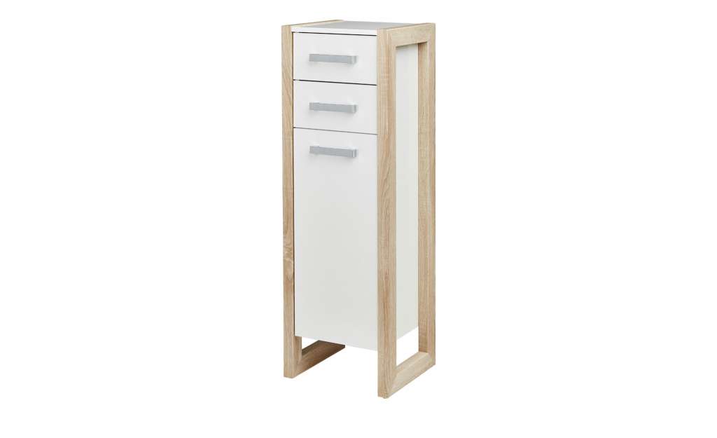 Highboard  Tillysee ¦ weiß ¦ Maße (cm): B: 40 H: 119,5 T: 35,5 Schränke > Badschränke > Bad-Unterschränke - Höffner