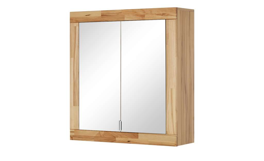 Spiegelschrank  Oslo ¦ holzfarben ¦ Maße (cm): B: 71 H: 78 T: 22 Schränke > Badschränke > Spiegelschränke - Höffner