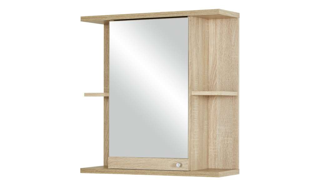 uno Spiegelschrank  Plötzensee ¦ holzfarben ¦ Maße (cm): B: 66 H: 69 T: 22 Schränke > Badschränke > Spiegelschränke - Höffner