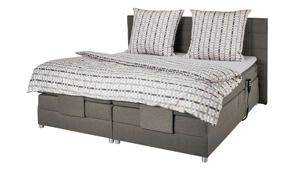 uno Motor-Boxspringbett 180x200 - sand Montana ¦ beige ¦ Maße (cm): B: 200 H: 111,5 Betten > Boxspringbetten > Boxspringbetten 180x200 - Höffner