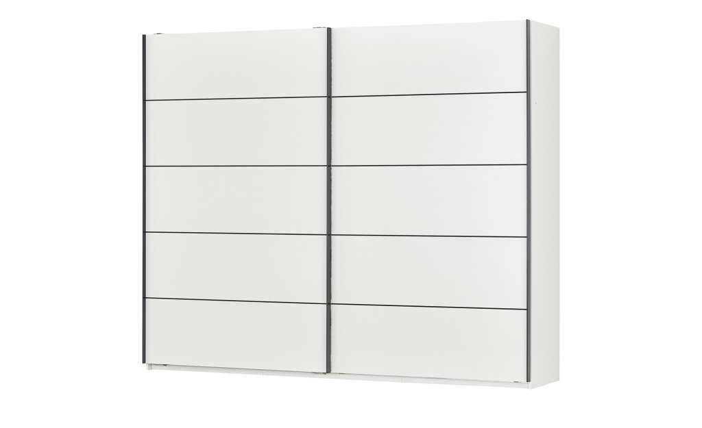 uno Schwebetürenschrank, 2-türig  Snow ¦ weiß ¦ Maße (cm): B: 270 H: 226 T: 60 Schränke > Kleiderschränke > Schwebetürenschränke - Höffner