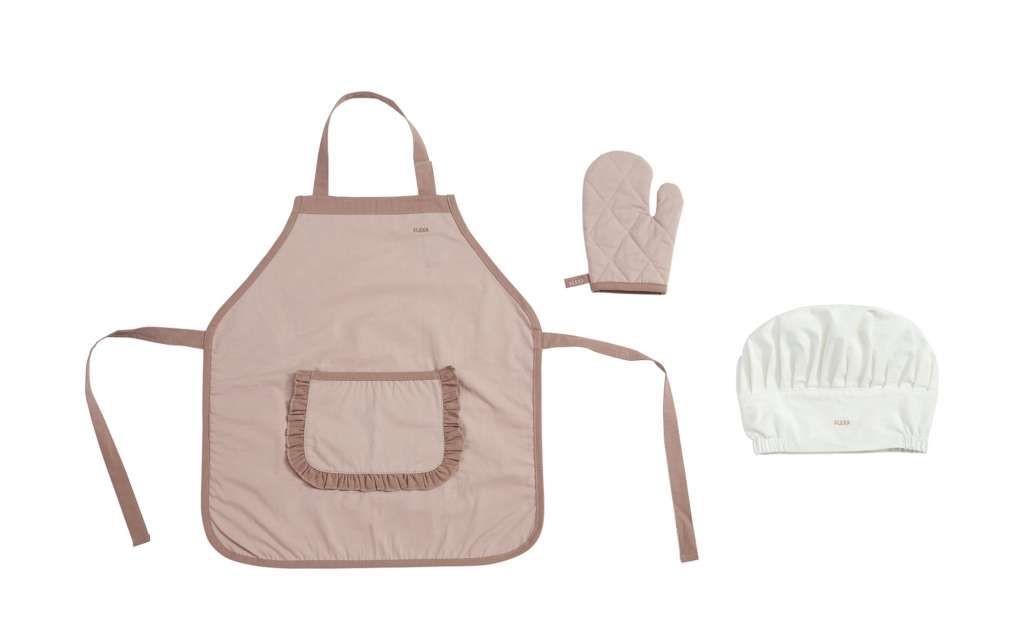 FLEXA Kochkleidungs-Set  The Kitchen ¦ rosa/pink ¦ 100% Baumwolle Geschenkartikel > Geschenke für Kinder - Höffner