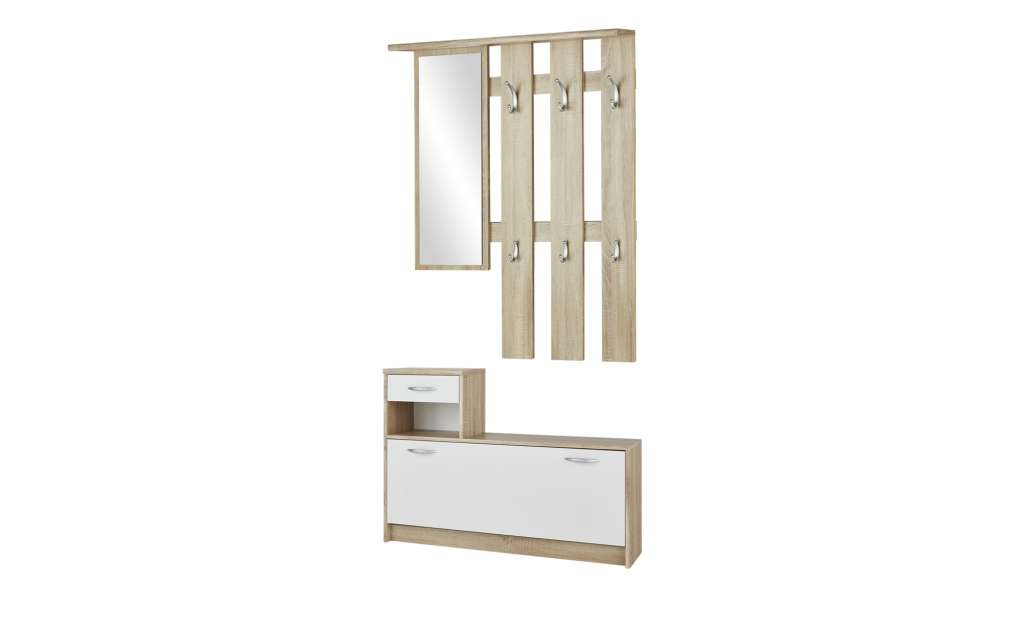 Garderobe  Onno ¦ holzfarben ¦ Maße (cm): B: 100 H: 191 T: 25 Garderoben & Kleiderstangen > Garderoben - Höffner