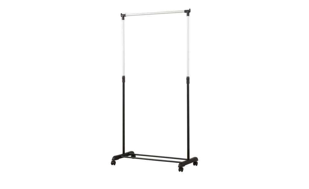 Rollgarderobe  Selve ¦ silber ¦ Maße (cm): B: 80 H: 43 T: 97 Garderoben & Kleiderstangen > Garderoben - Höffner