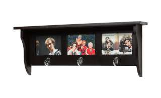 Love it Garderobe mit Bilderrahmen  Mosi ¦ schwarz ¦ Maße (cm): B: 62 H: 23,5 T: 10 Garderoben & Kleiderstangen > Garderoben - Höffner