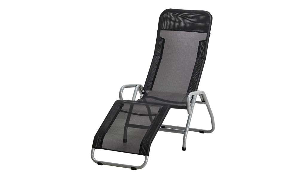 Sonnenliege  Pool 3 ¦ grau ¦ Maße (cm): B: 72 H: 118 Garten > Gartenmöbel > Gartenliegen - Höffner