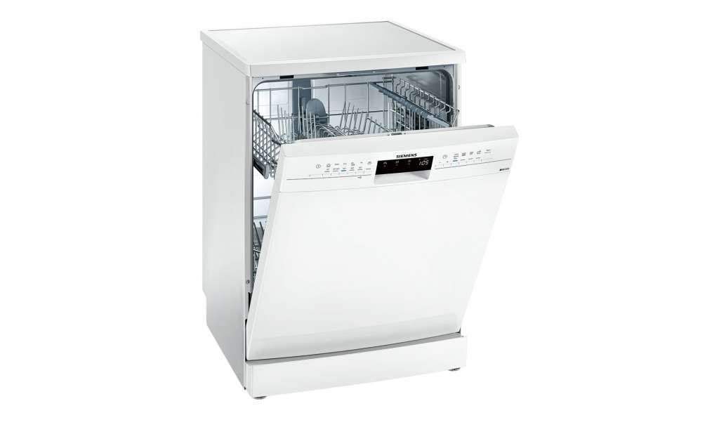 SIEMENS Geschirrspüler  SN 236 W 01 GE ¦ weiß ¦ Kunststoff, Metall ¦ Maße (cm): B: 60 H: 84,5 T: 60 Elektrogeräte > Geschirrspüler - Höffner
