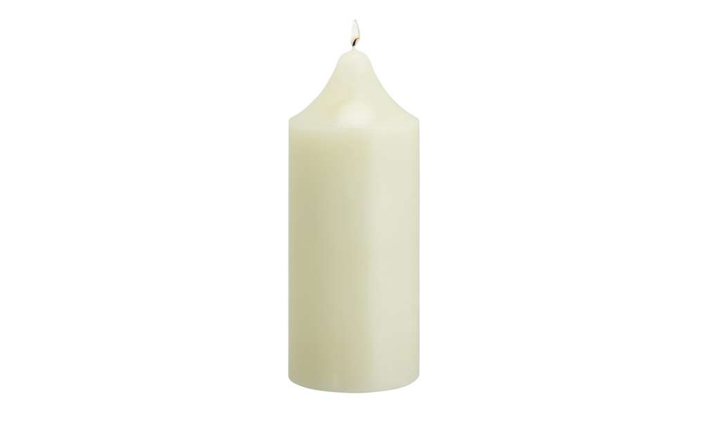 Altarkerze ¦ creme ¦ Wachs ¦ Maße (cm): H: 25 Ø: [10.0] Dekoration > Kerzen & Lichter - Höffner