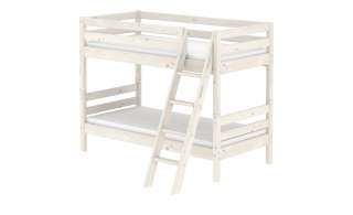 FLEXA Etagenbett 90x200 Holz Flexa Classic ¦ weiß ¦ Maße (cm): B: 163 H: 154 Kindermöbel > Kinderbetten - Höffner