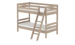 FLEXA Etagenbett 90x200 Holz Flexa Classic ¦ holzfarben ¦ Maße (cm): B: 163 H: 154 Kindermöbel > Kinderbetten - Höffner