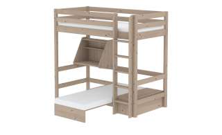 FLEXA Hochbett 90x200 - terra - Kiefer Flexa Classic ¦ Maße (cm): B: 110 H: 185 Kindermöbel > Kinderbetten - Höffner