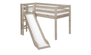 FLEXA Halbhohes Bett mit Rutsche 90x200 Holz Flexa Classic ¦ holzfarben ¦ Maße (cm): B: 174 H: 120 Kindermöbel > Kinderbetten - Höffner