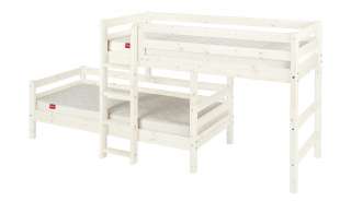 FLEXA Mittelhohes Kombibett 90x200 Holz Flexa Classic ¦ weiß ¦ Maße (cm): B: 210 H: 143 Kindermöbel > Kinderbetten - Höffner