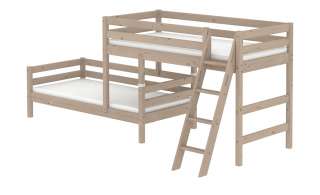 FLEXA Mittelhohes Kombibett 90x200 Kiefer Flexa Classic ¦ holzfarben Kindermöbel > Kinderbetten - Höffner