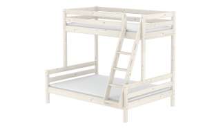 FLEXA Etagen- / Kombibett 140x200 Holz Flexa Classic ¦ weiß ¦ Maße (cm): B: 179 H: 185 Kindermöbel > Kinderbetten - Höffner
