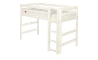 FLEXA Mittelhohes Bett 90x200 Holz Flexa Classic ¦ weiß ¦ Maße (cm): B: 110 H: 143 Kindermöbel > Kinderbetten - Höffner