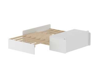 FLEXA Sofabett weiß Flexa White ¦ weiß ¦ Maße (cm): B: 118 H: 32 T: 179 Kindermöbel > Kinderbetten - Höffner