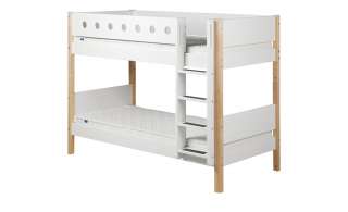 FLEXA Etagenbett 90x200 weiß Flexa White ¦ Maße (cm): B: 109 H: 154 Kindermöbel > Kinderbetten - Höffner