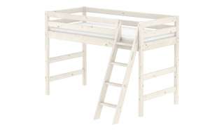FLEXA Mittelhohes Bett 90x200 Holz Flexa Classic ¦ weiß ¦ Maße (cm): B: 157 H: 143 Kindermöbel > Kinderbetten - Höffner